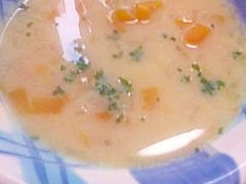 豆乳かぼちゃスープ♪